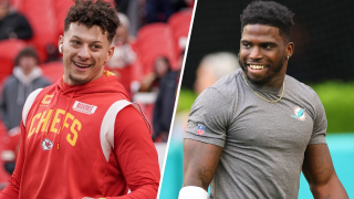 Patrick Mahomes and Tyreek Hill